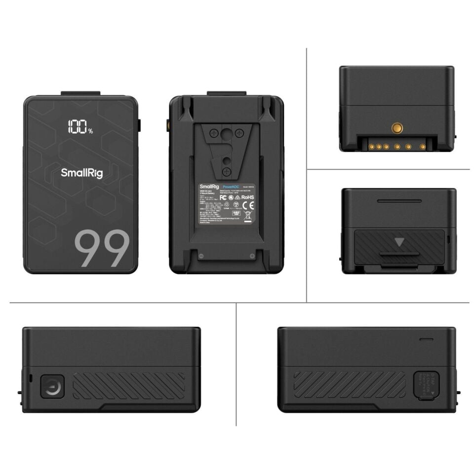 SmallRig 4608 VB99 SE Mini V Mount Pil