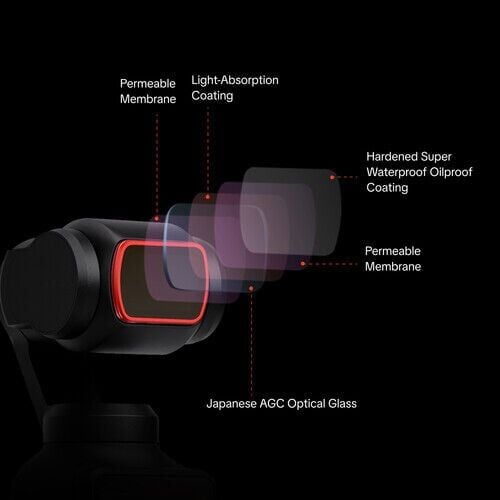 PGYTECH DJI Osmo Pocket 3 & 4 için Black Mist Filter 1/4 Filtre