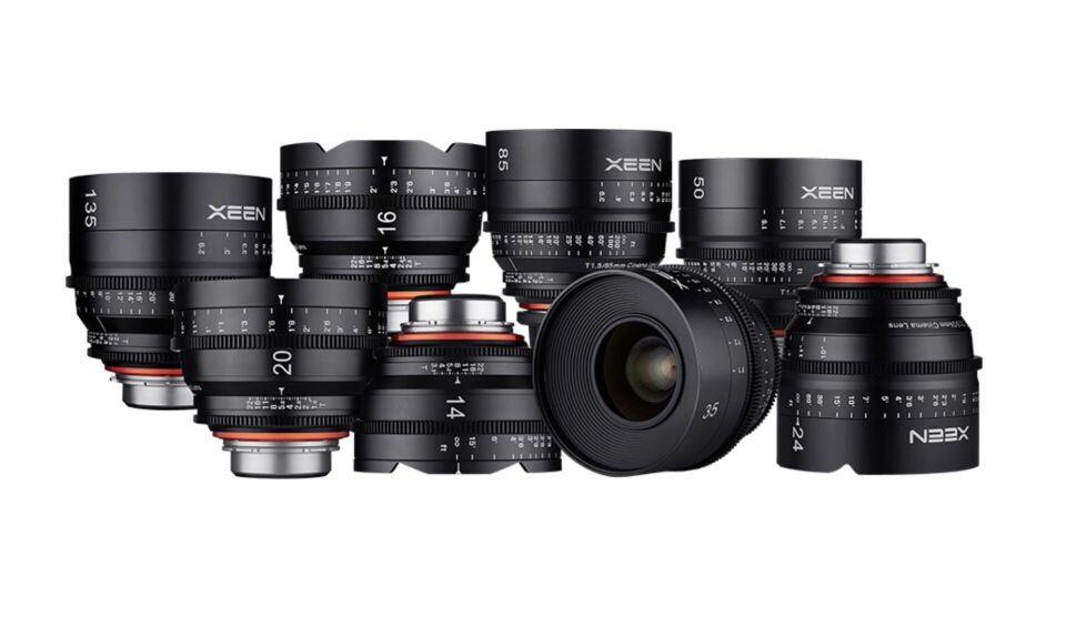 XEEN CLASSIC 14,16,20,24,35,50,85,135mm T1.5 Cine 8'li Set  (Canon EF)