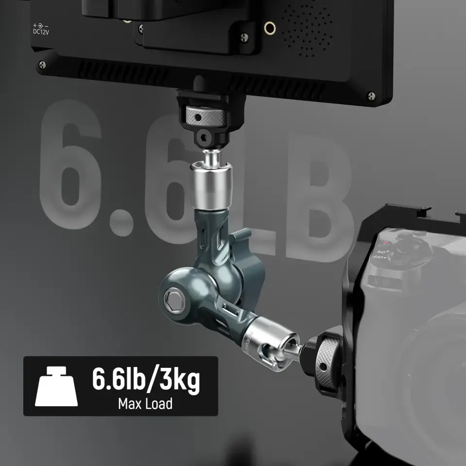 Neewer UA082 7'' - 18cm Anti-Twist Eklemli Magic Arm
