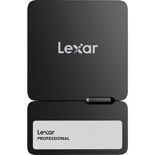 Lexar Professional Go External 2 TB Taşınabilir SSD + Type-C Hub (Siyah)