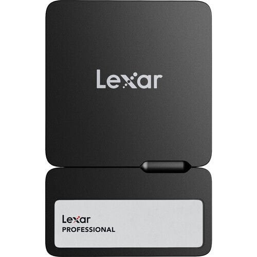 Lexar Professional Go External 2 TB Taşınabilir SSD + Type-C Hub (Siyah)
