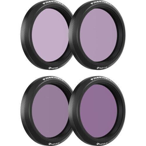 Freewell DJI Osmo Action 5 Pro ND Filters 4Pack
