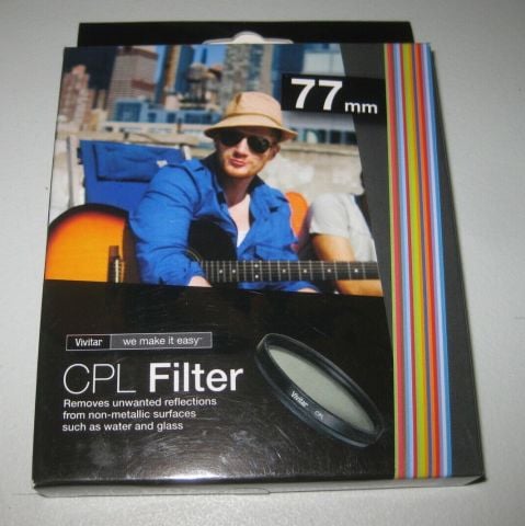 Vivitar 77mm Circular Polarize Filtre