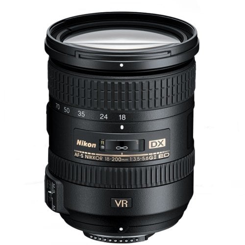 Nikon AF-S 18-200mm f/3.5-5.6G ED DX VR II Lens