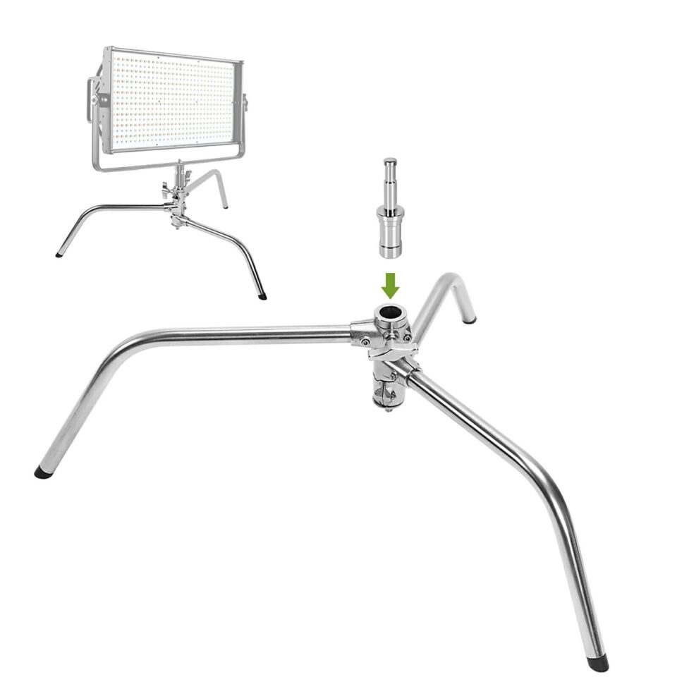 GVM C360 320cm C-Stand & Grip Arm Kit(225cm) (Çelik)