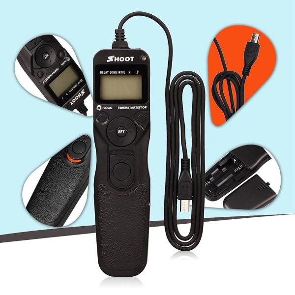 Shoot RM-VPR1 Sony için Timer Uzaktan Kumanda