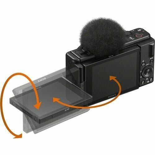 Sony ZV-1F Vlogging Kamera (GP-VPT2BT Çekim Kolu ile)