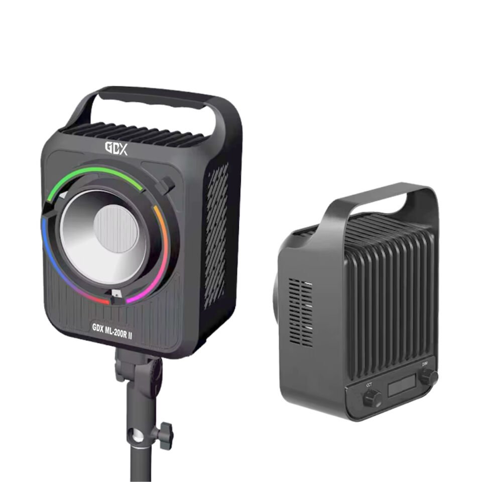 GDX ML-200R II RGB Sürekli Işık – 200W Profesyonel Video & Fotoğraf Işığı (Bowens Mount)
