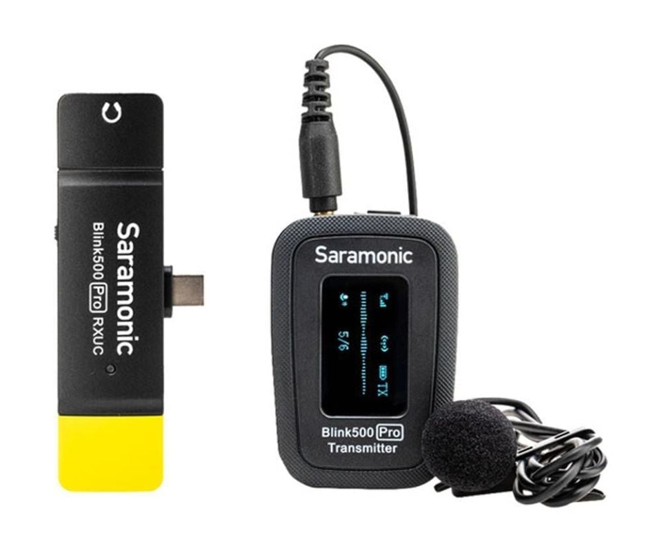 Saramonic Blink500 PRO B5 Kablosuz Yaka Mikrofonu (Android)