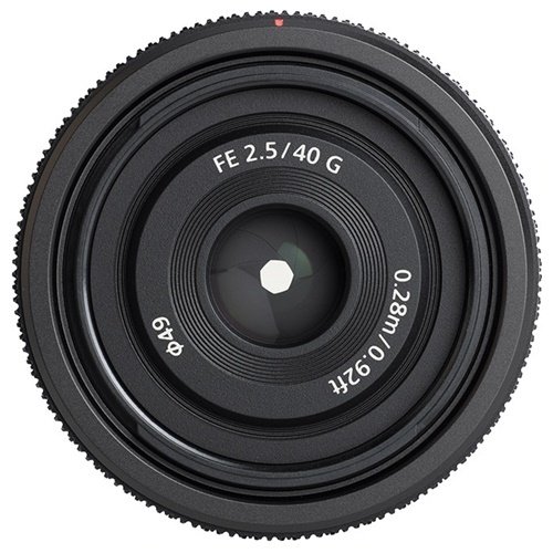 Sony FE 40mm f / 2.5 G Lens (SEL40F25G)