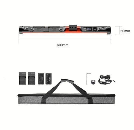 GVM BD25R RGB 60cm Tüp Işık