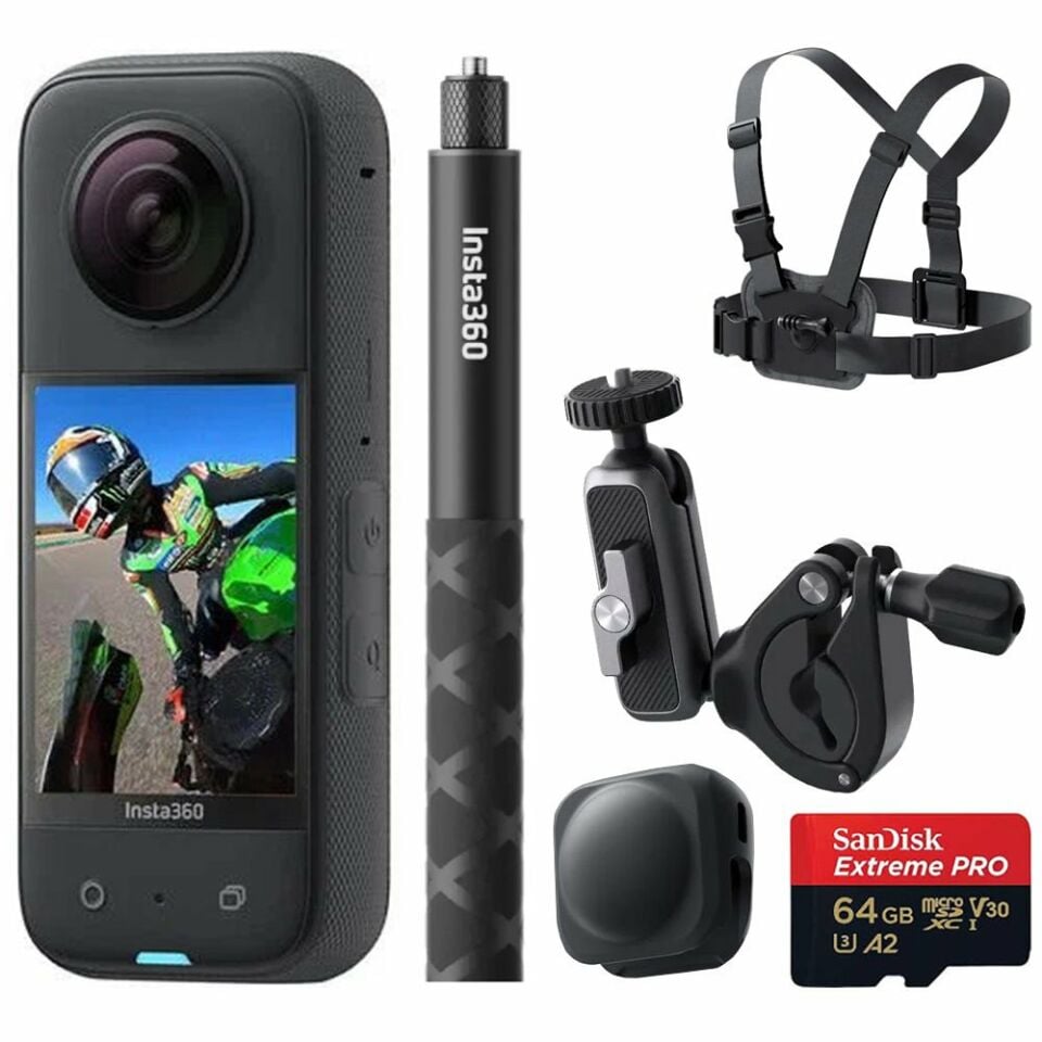 Insta360 X3 360 Derece Kamera Bisiklet Kiti