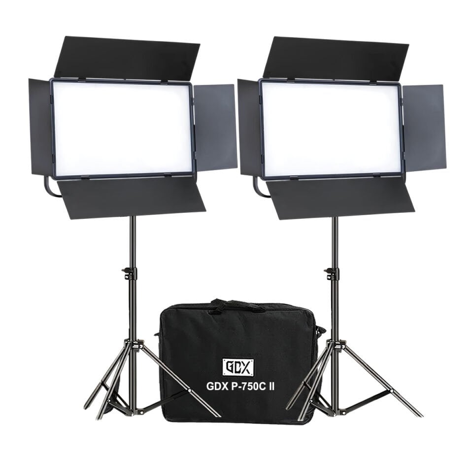 GDX P750C II Bicolor Panel İkili Işık Seti