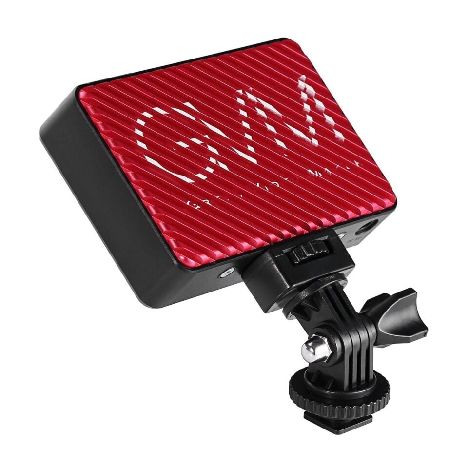 GVM 7S RGB Kamera Üstü Dahili Akülü Mobil Led Işık (12x8cm)