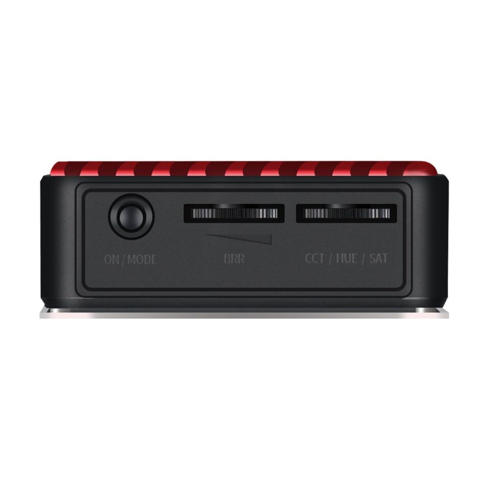 GVM 7S RGB Kamera Üstü Dahili Akülü Mobil Led Işık (12x8cm)