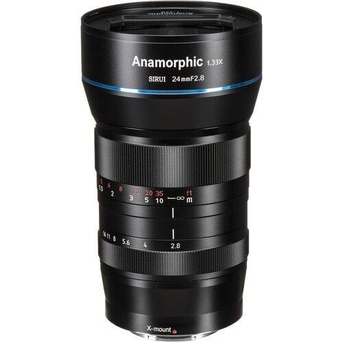Sirui 24mm f / 2.8 Anamorphic 1.33x Lens (Fuji X)
