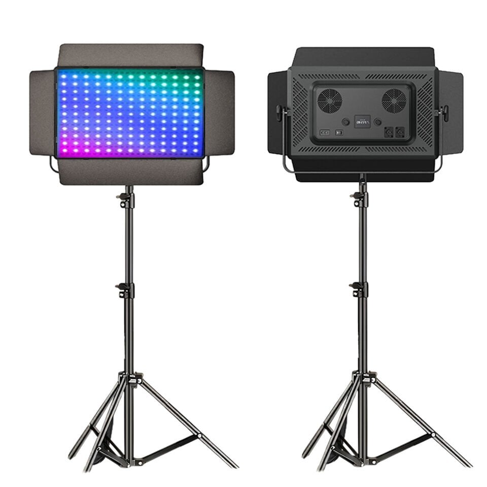 GDX P750R II RGB LED Video Işığı 2’li Set