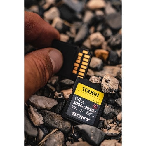 Sony 128GB SF-G Tough Serisi UHS-II SDXC Hafıza Kartı (SF-G128T)