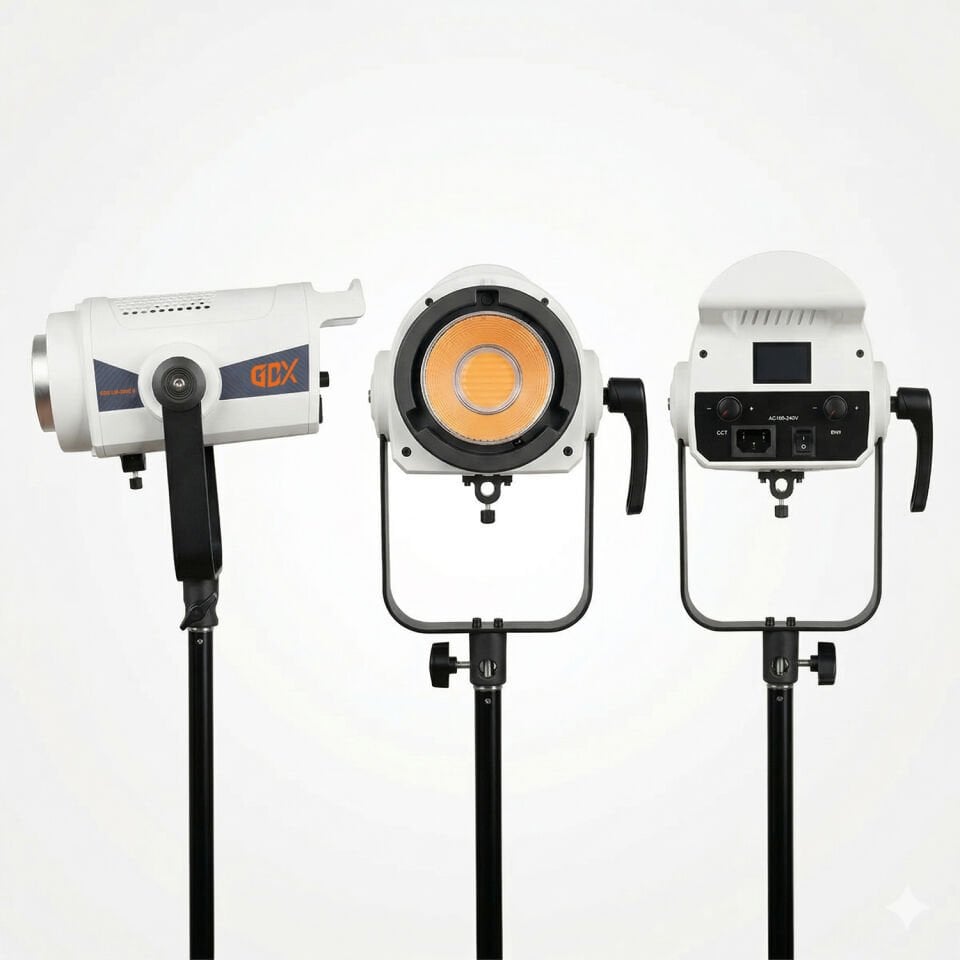 GDX LM-300C II İkili Set Video ve Fotoğraf Sürekli Işık