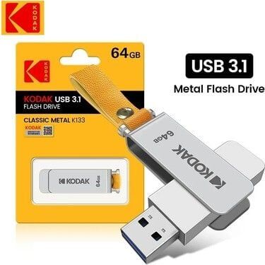 Kodak 64GB 3.1 Metal USB Bellek (K133)