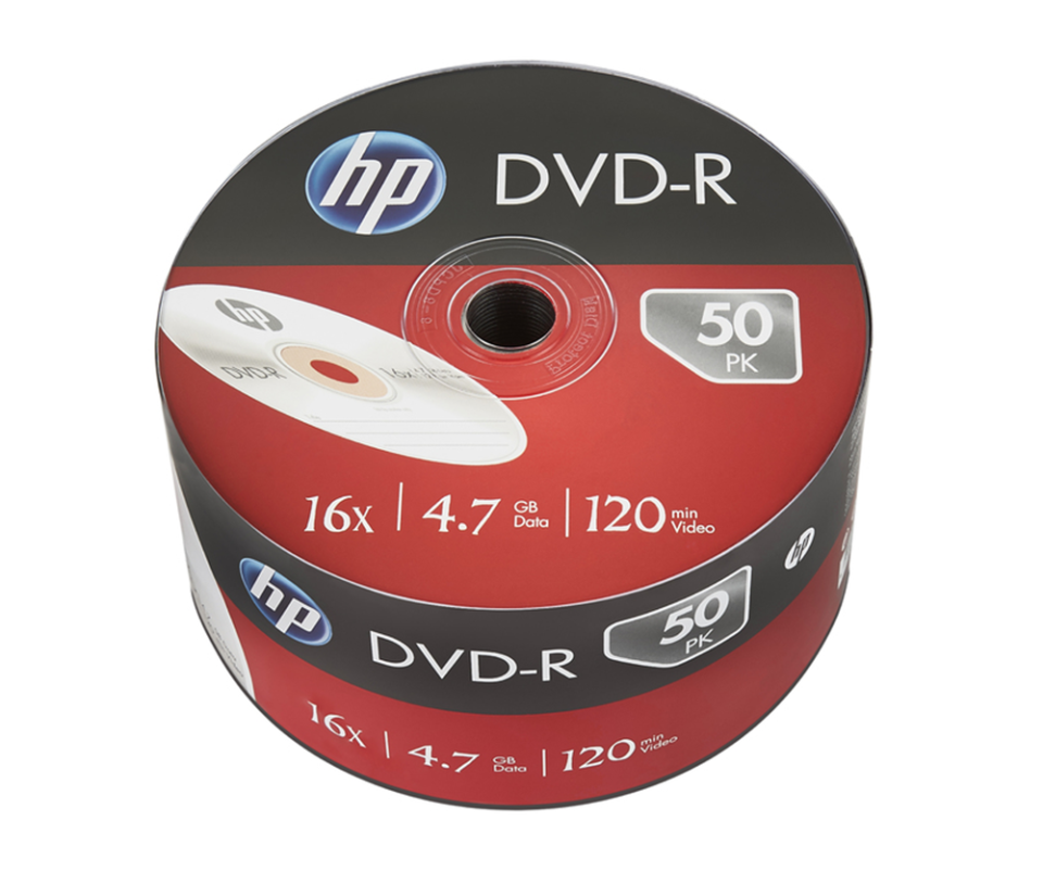 HP DVD-R 16x 4.7GB 50 Pack
