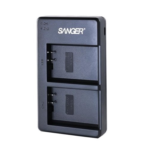 Sanger LP-E10 Canon İkili USB Şarj Aleti Cihazı