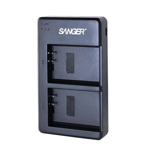 Sanger LP-E10 Canon İkili USB Şarj Aleti Cihazı