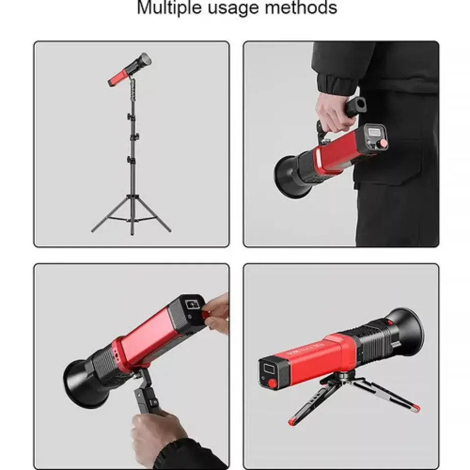 GVM PD60B 60W Bi-Color Dahili Akülü LED Işık