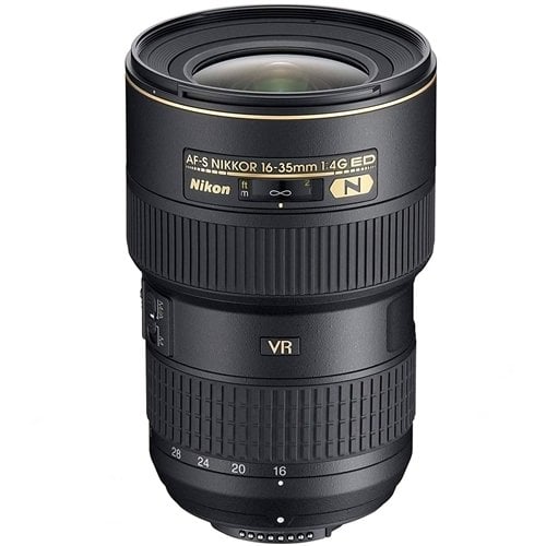 Nikon AF-S 16-35mm f/4G ED VR Lens
