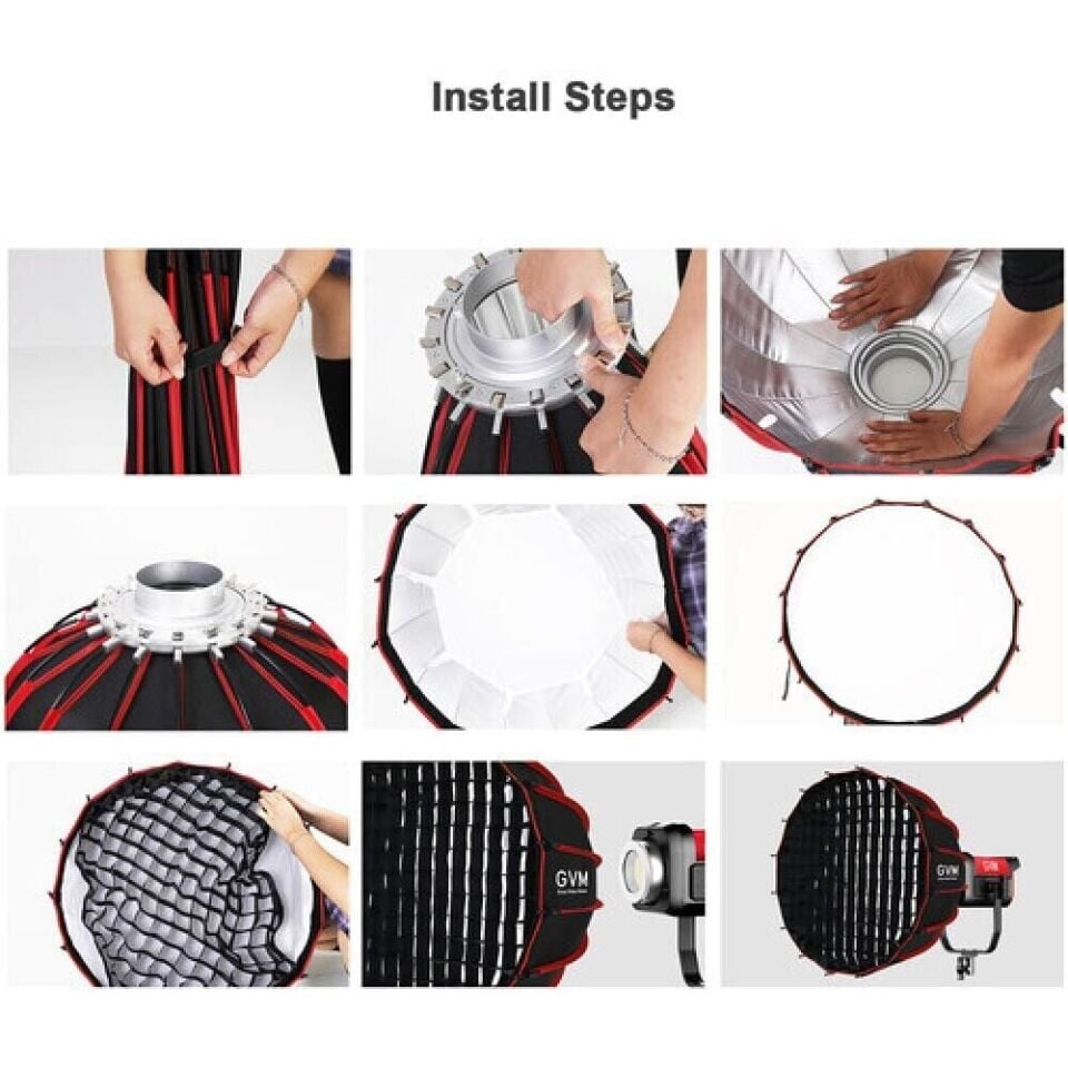GVM Pro SD200B Bi-Color LED Video Işığı
