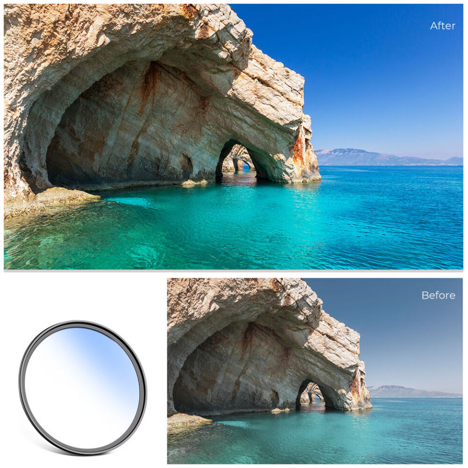 K&F Concept 58 mm UV Lens Filtresi (Nano-C Serisi)