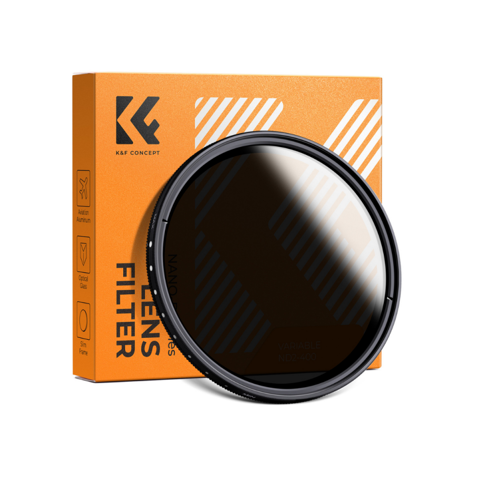 K&F Concept 58 mm ND2-400 Lens Filtresi (Nano-B Serisi)