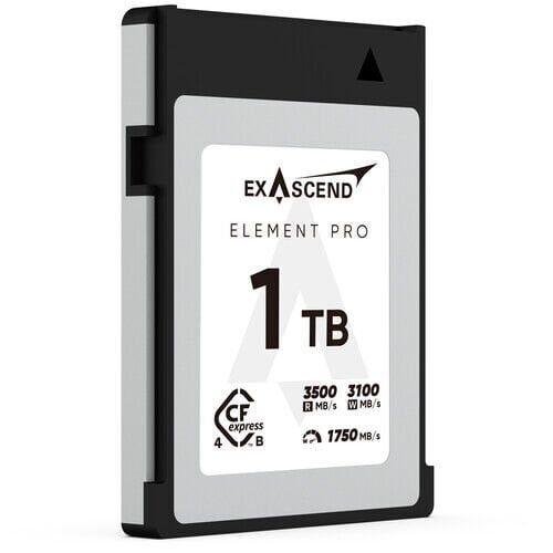 Exascend 1TB Element Pro CFexpress 4.0 Type B Hafıza Kartı 3500Mbs okuma / 3100Mbs yazma