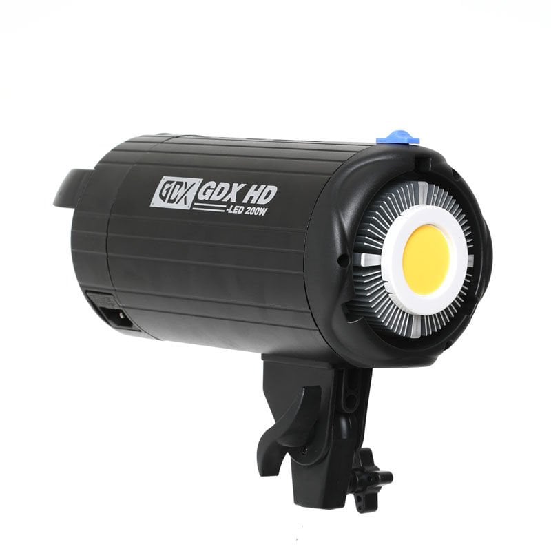 Gdx HD-200W Video Led & Gdx BW-120 Gridli Softbox 2'li Sürekli Led Işık Seti