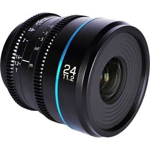 Sirui Nightwalker 24mm T1.2 S35 Cine Lens (E Mount, Siyah)