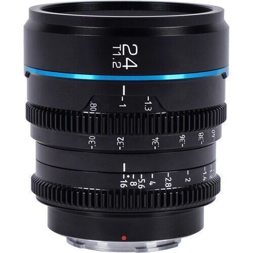 Sirui Nightwalker 24mm T1.2 S35 Cine Lens (X Mount, Siyah)