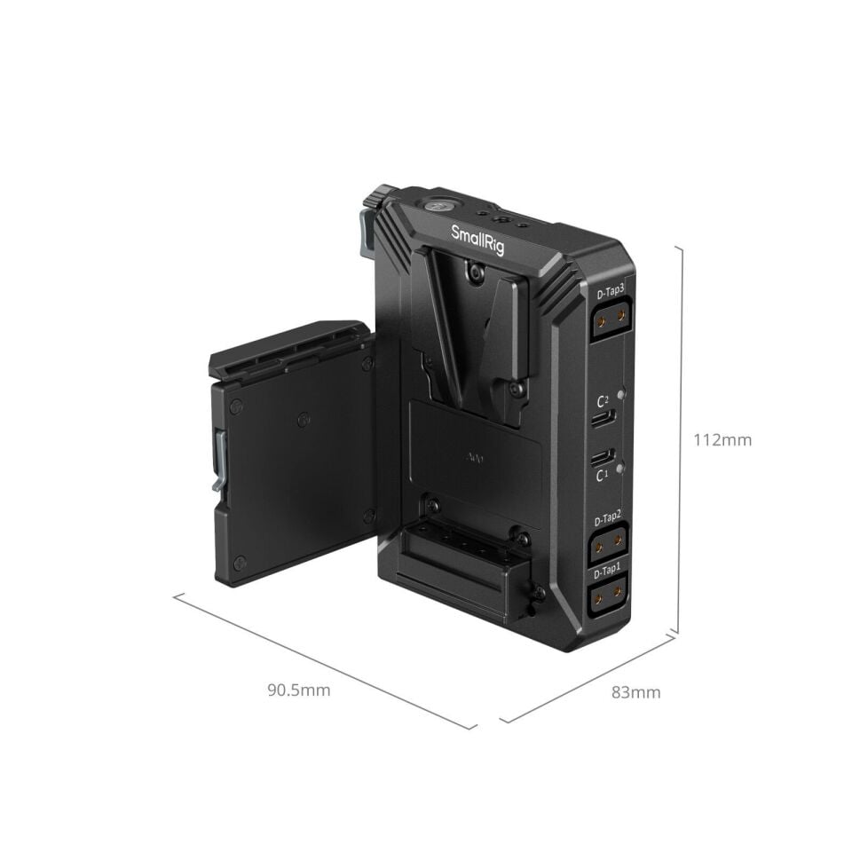 SmallRig 5228 V-Mount Akü Montaj Plakası