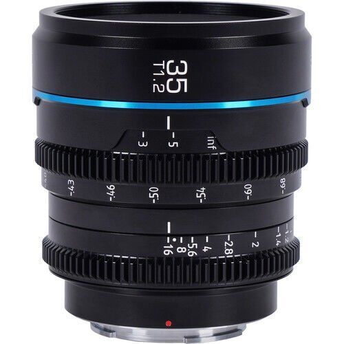 Sirui Nightwalker 35mm T1.2 S35 Cine Lens (E Mount, Siyah)
