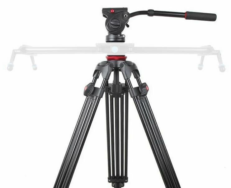 Jieyang JY0508D Ortadan Destekli Video Tripod Kit