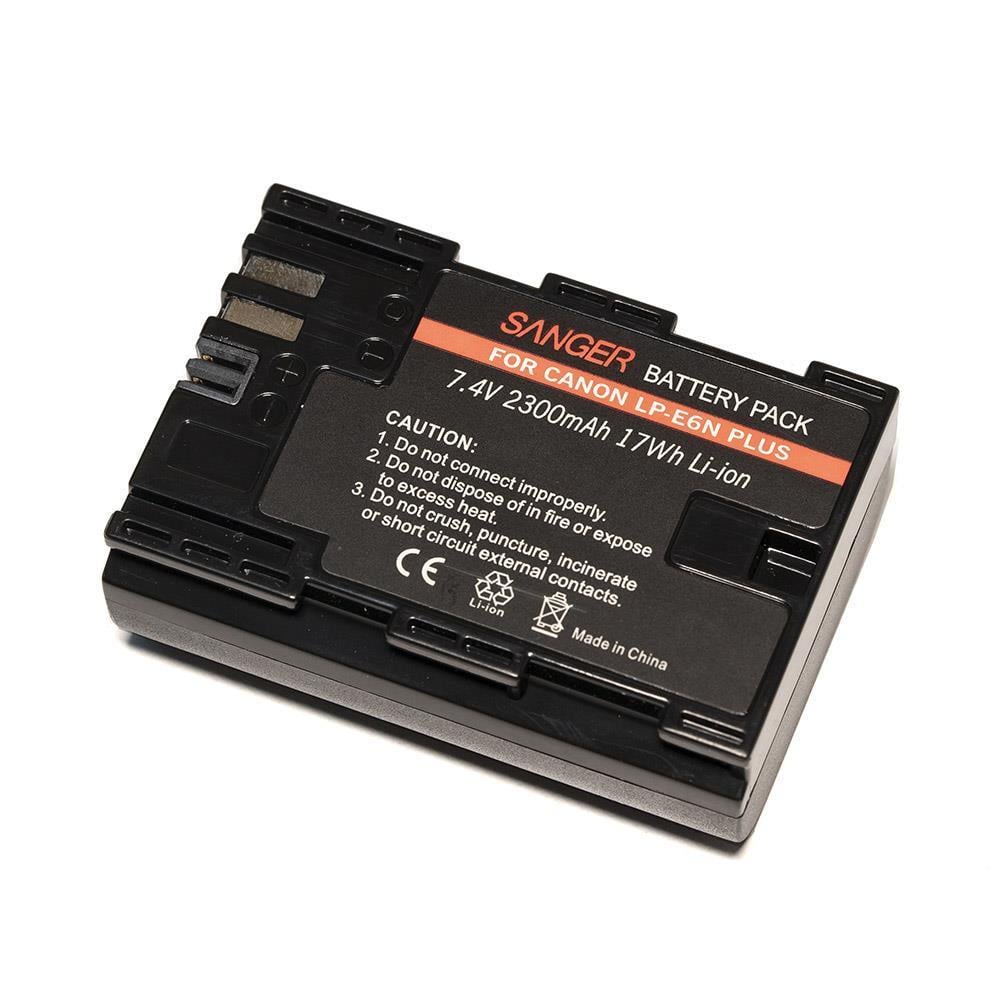 Sanger LP-E6N Plus Canon Fotoğraf Makinesi Batarya Pil