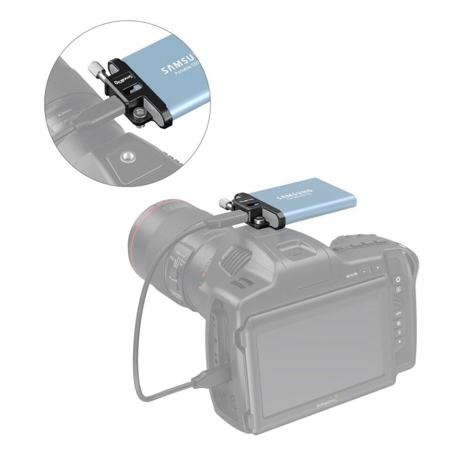 SmallRig 3300 Samsung T5 Taşınabilir SSD için SSD Kelepçesi