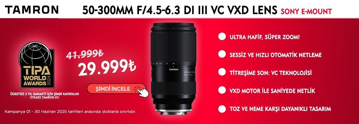 TAMRON 50-300mm F/4.5-6.3 Di III VC VXD ( SONY E )